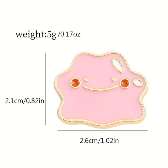 Ditto Pokemon enamel pin - Picture 3 of 3